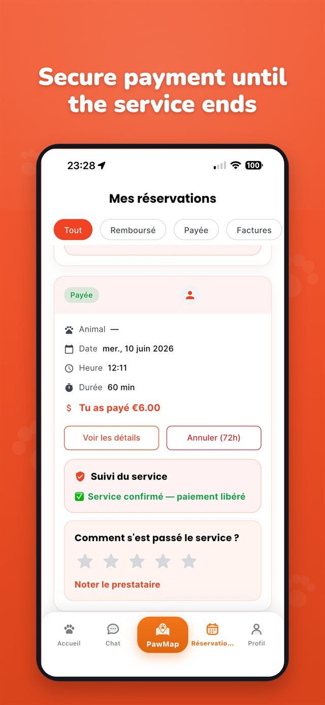 HoPetSit β Paiement